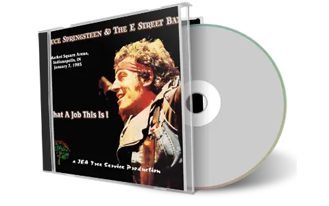 Front cover artwork of Bruce Springsteen 1985-01-07 CD Indianapolis Audience