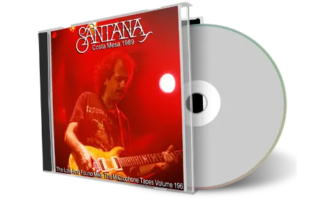 Front cover artwork of Carlos Santana 1989-09-03 CD Costa Mesa Audience