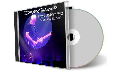 Front cover artwork of David Gilmour 2016-09-30 CD London Audience