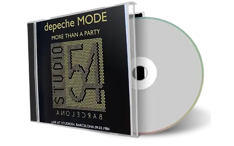 Front cover artwork of Depeche Mode 1984-03-09 CD Barcelona Audience