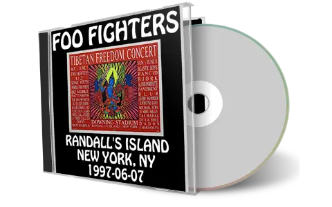 Front cover artwork of Foo Fighters 1997-06-07 CD New York Audience