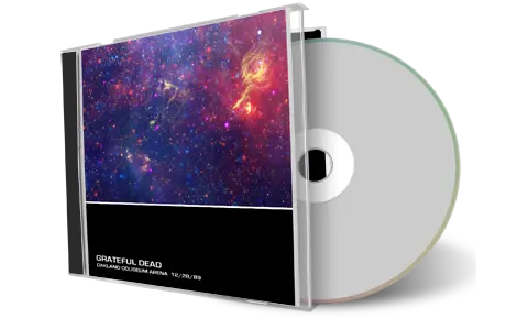 Front cover artwork of Grateful Dead 1989-12-28 CD Oakland Soundboard