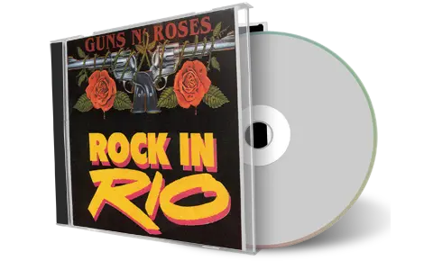 Front cover artwork of Guns And Roses 1991-01-20 CD Rio De Janeiro Soundboard