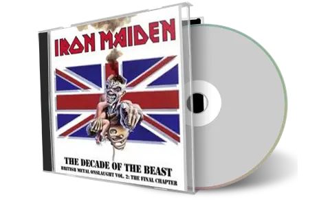 Front cover artwork of Iron Maiden Compilation CD The Decade Of The Beast Audience