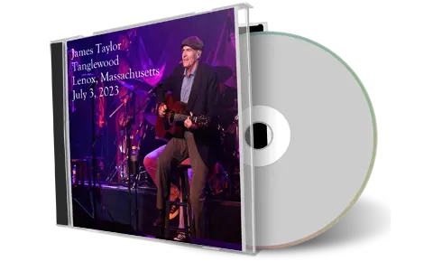 Front cover artwork of James Taylor 2023-07-03 CD Lenox Audience