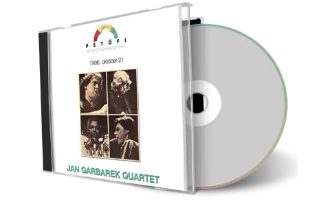 Front cover artwork of Jan Garbarek Quartet 1986-10-21 CD Budapest Soundboard