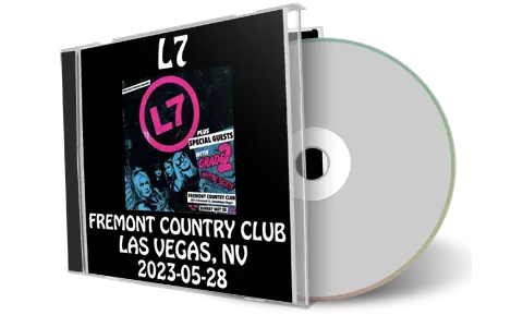 Front cover artwork of L7 2023-05-28 CD Las Vegas Audience