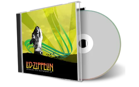 Front cover artwork of Led Zeppelin 1973-01-22 CD Southampton University Soundboard