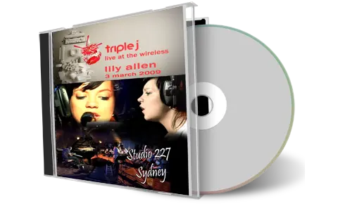 Front cover artwork of Lily Allen 2009-03-03 CD Sydney Soundboard