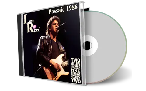 Front cover artwork of Lou Reed 1986-09-26 CD Passaic Audience