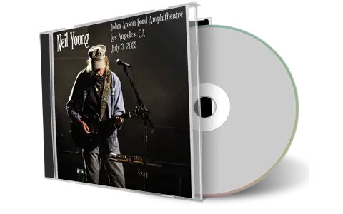 Front cover artwork of Neil Young 2023-07-03 CD Los Angeles Audience