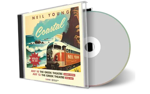 Front cover artwork of Neil Young 2023-07-13 CD Los Angeles Audience