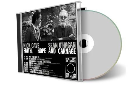 Front cover artwork of Nick Cave 2023-06-04 CD Brussels Audience