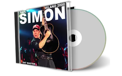 Front cover artwork of Paul Simon 2000-10-28 CD Milano Audience