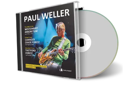 Front cover artwork of Paul Weller 2023-06-08 CD Westonbirt National Arboretum Audience