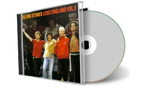 Front cover artwork of Rolling Stones Compilation CD Licks England Vol 2 Audience