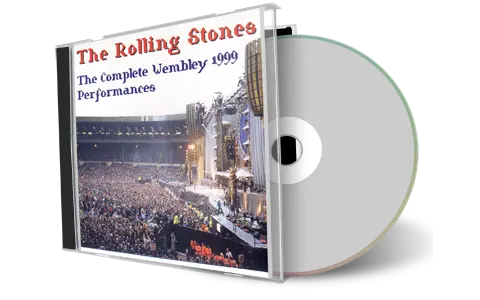 Front cover artwork of Rolling Stones Compilation CD The Complete Wembley 1999 Audience