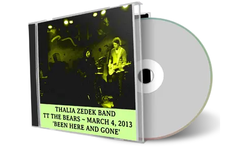 Artwork Cover of Thalia Zedek Band 2013-03-04 CD Cambridge Audience