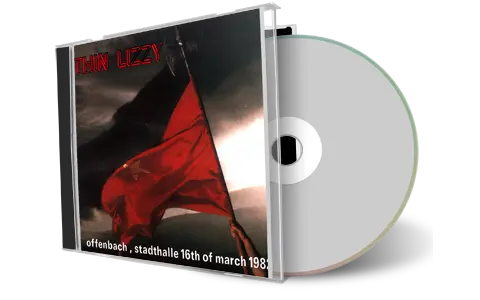 Front cover artwork of Thin Lizzy 1982-03-16 CD Offenbach Audience