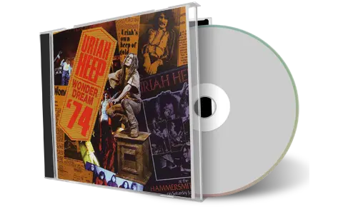 Artwork Cover of Uriah Heep 1974-06-17 CD Stadthalle Audience