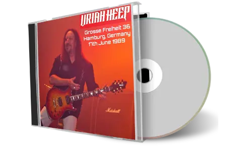 Artwork Cover of Uriah Heep 1989-06-17 CD Hamburg Audience