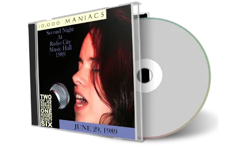 Front cover artwork of 10000 Maniacs 1989-06-29 CD New York City Audience