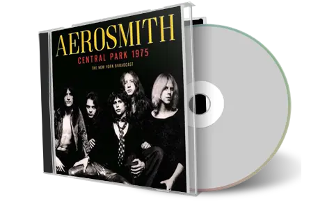 Front cover artwork of Aerosmith Compilation CD Central Park 1975 Soundboard