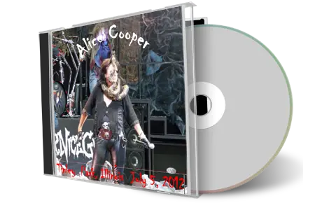 Front cover artwork of Alice Cooper 2012-07-05 CD Tinley Park Audience