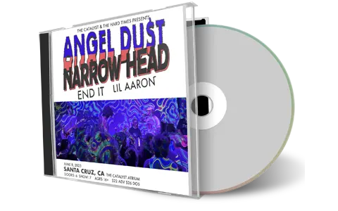 Front cover artwork of Angel Dust 2023-06-08 CD Santa Cruz Audience