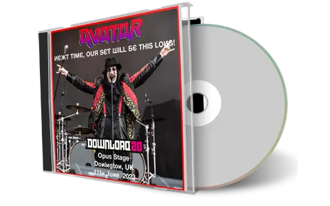 Front cover artwork of Avatar 2023-06-11 CD Donington Audience