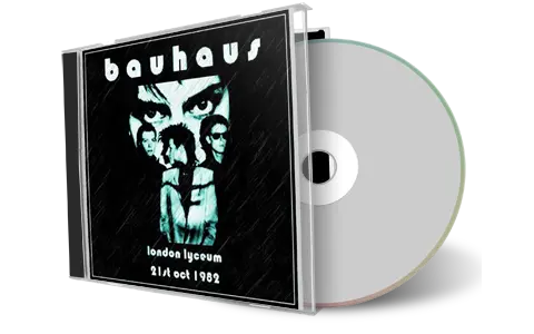 Front cover artwork of Bauhaus 1982-10-21 CD London Audience