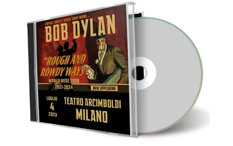 Front cover artwork of Bob Dylan 2023-07-04 CD Milan Audience