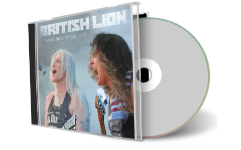 Front cover artwork of British Lion 2023-06-08 CD Norje Audience