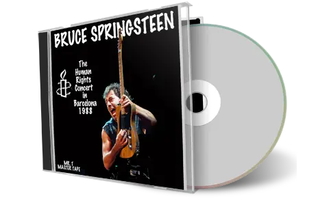 Front cover artwork of Bruce Springsteen 1988-09-10 CD Barcelona Audience