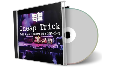 Front cover artwork of Cheap Trick 2023-08-01 CD Denver Audience