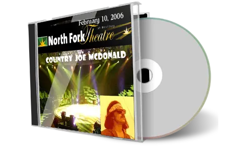 Front cover artwork of Country Joe Mcdonald 2006-02-10 CD New York Audience