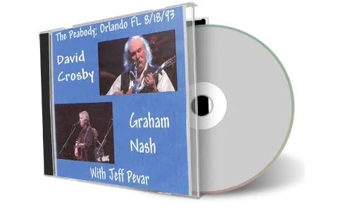Front cover artwork of Crosby And Nash 1993-09-18 CD Orlando Audience