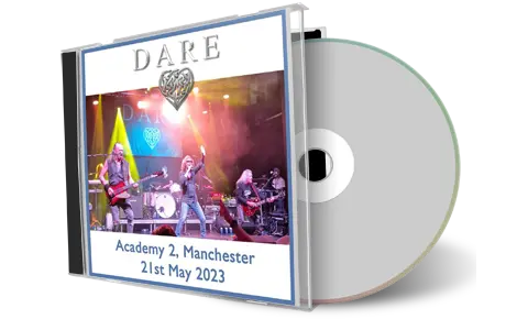 Front cover artwork of Dare 2023-05-21 CD Manchester Audience