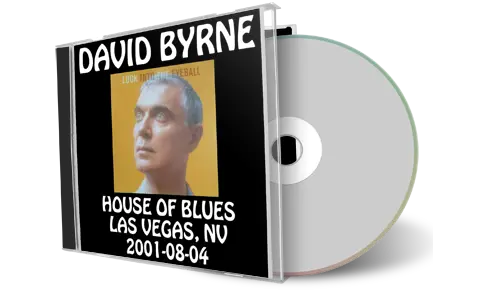 Front cover artwork of David Byrne 2001-08-04 CD Las Vegas Audience