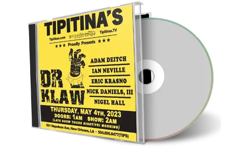 Front cover artwork of Dr Klaw 2023-05-04 CD New Orleans Audience