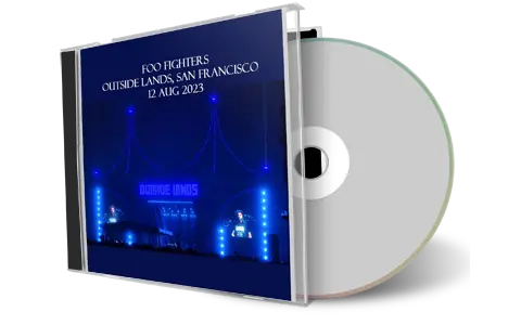 Front cover artwork of Foo Fighters 2023-08-12 CD San Francisco Audience