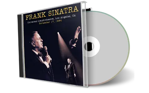 Front cover artwork of Frank Sinatra 1984-11-17 CD Universal City Audience