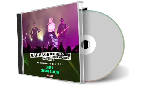 Front cover artwork of Garbage 2023-06-06 CD Concord Audience