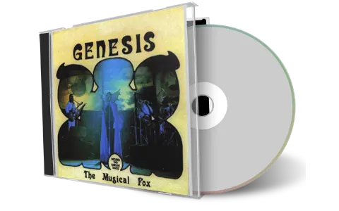 Front cover artwork of Genesis 1972-01-12 CD Musical Foc Audience