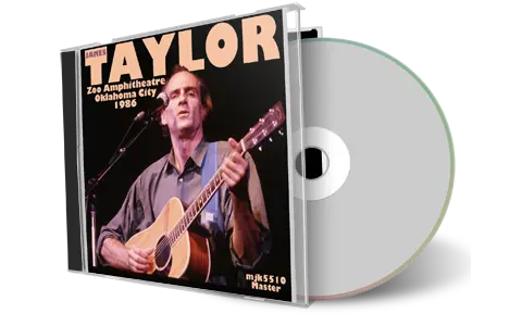 Front cover artwork of James Taylor 1986-07-31 CD Oklahoma City Audience