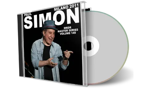 Front cover artwork of Paul Simon 2011-07-17 CD Milano Audience