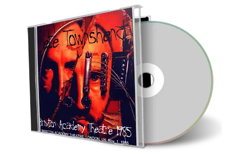 Front cover artwork of Pete Townshend 1985-11-01 CD London Audience