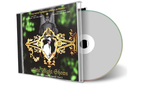 Front cover artwork of Prince Compilation CD Late Night Shows Part 3 Audience