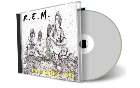 Front cover artwork of Rem 1986-10-19 CD Chicago Audience