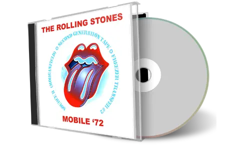 Front cover artwork of Rolling Stones 1972-06-27 CD Mobile Audience